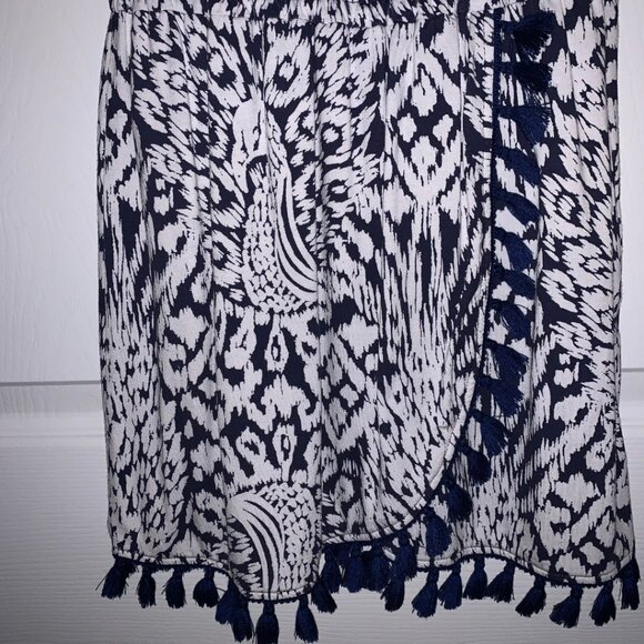 Lilly Pulitzer - Jarrett Romper in Bright Navy Pineapple Party - Size XS - Picture 4 of 6